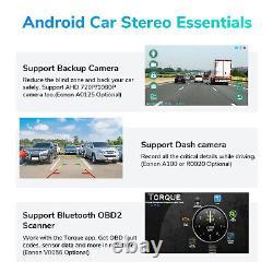 Autoradio double DIN 7 pouces avec CAM+DVR+Android 13 Bluetooth, radio DAB+, GPS, vidéo et audio.