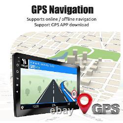 Autoradio double DIN Android 11 avec navigation GPS, Bluetooth, caméra et DAB