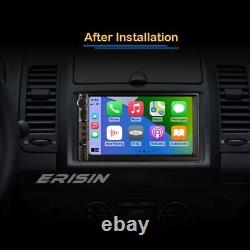 Autoradio double Din stéréo pour voiture avec Android 12, 7 BT5.0, 64 Go pour Nissan DAB+ CarPlay DSP