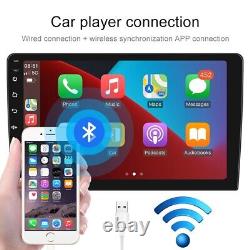 Autoradio stéréo Android12 Apple Carplay 10.1'' Double 2Din avec GPS Navi intégré