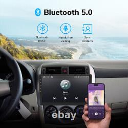 Autoradio stéréo GPS Navi DAB+ CarPlay Audio CAM+DVR+Double DIN Android 12 10.1