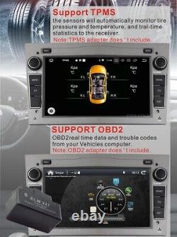 Autoradio stéréo GPS SAT NAV double DIN pour Opel Vauxhall Astra Corsa sous Android 11