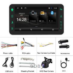 Autoradio stéréo de voiture à écran tactile 8 pouces avec Apple/Android Carplay, Bluetooth, RDS, mono 1Din