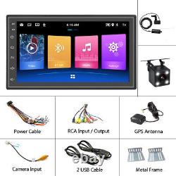 Autoradio stéréo double 2Din Android 10 avec unité principale GPS Sat Nav DAB+, Bluetooth et USB