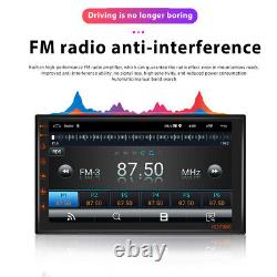 Autoradio stéréo pour voiture Double 2 Din 7 DAB+ OBD2 32G Android 13.0 GPS Navi WIFI FM RDS