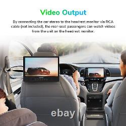 Autoradio stéréo pour voiture à double DIN CAM+ 7 avec lecteur MP5, Bluetooth, Android Auto et CarPlay