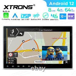 Double DIN 10.1 Android 12 8-Core 4+64GB 4G Car DVD GPS Stereo Radio Head Unit<br/> Double DIN 10.1 Android 12 8-Core 4+64GB 4G Lecteur DVD de voiture GPS Stéréo Radio Unité principale