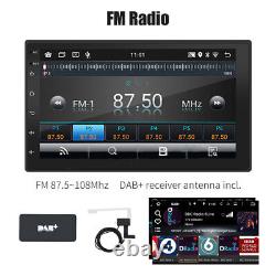 ESSGOO Double 2 DIN DAB+ Autoradio FM Android 11 GPS Bluetooth Caméra