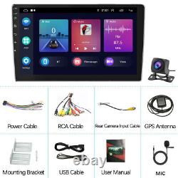 Radio de voiture sans fil Apple Carplay Auto 10.1'' Android 11 GPS Wifi RDS 32G 1/2 DIN
