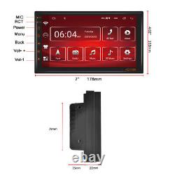 Radio de voiture stéréo double DIN DAB+ GPS Sat Nav Android 11 avec unité principale Bluetooth FM